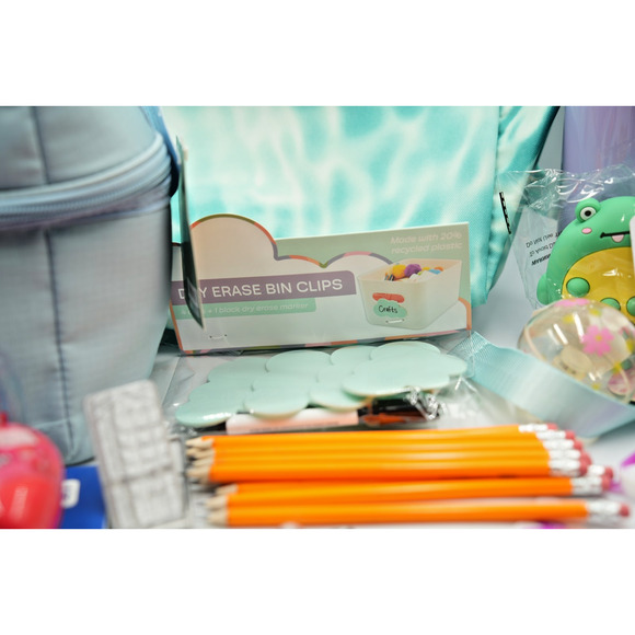 EcoTech Tie-Dye Backpack with Embark Lunch Bag and Back to School Supply Set - Picture 12 of 16